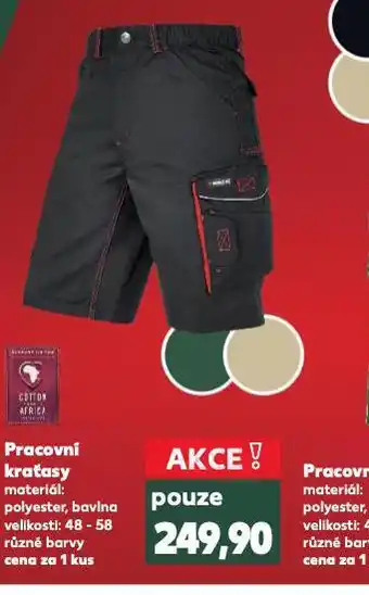 Kaufland Pracovní kraťasy nabídka