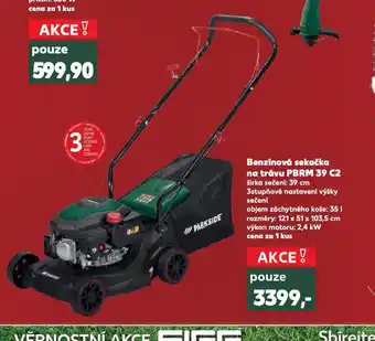 Kaufland Benzínová sekačka na trávu nabídka