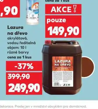 Kaufland Lazura na dřevo nabídka