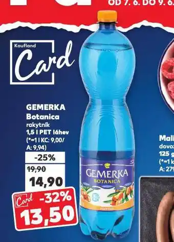 Kaufland Gemerka botanica nabídka