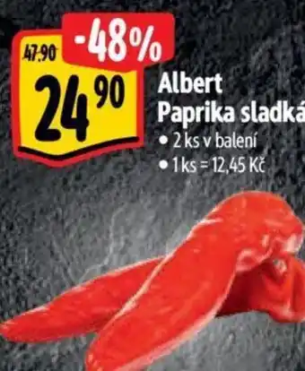 Albert Albert Paprika sladká nabídka