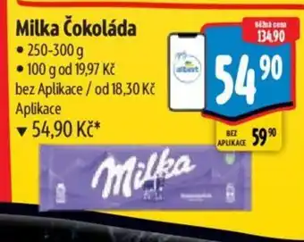 Albert Milka Čokoláda nabídka