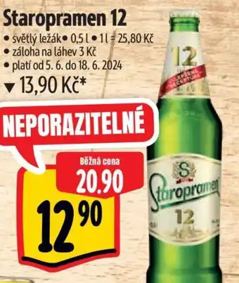 Albert Staropramen 12 nabídka