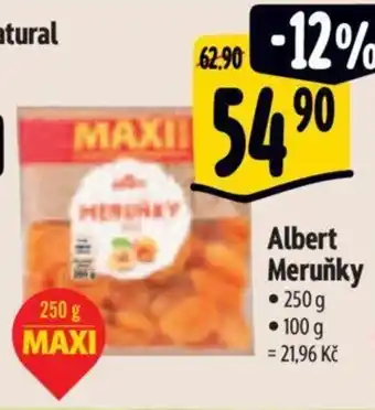 Albert Albert Meruňky nabídka