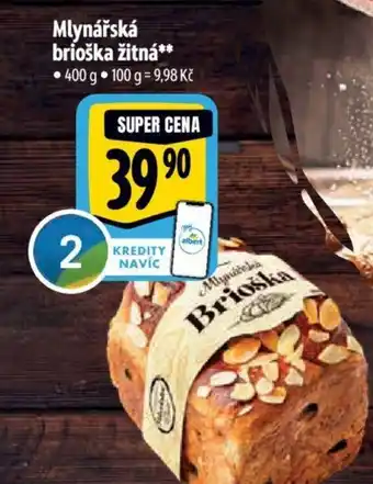 Albert Mlynářská brioška žitná nabídka