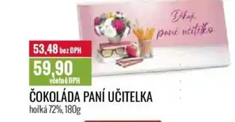 Ratio ČOKOLÁDA PANÍ UČITELKA nabídka