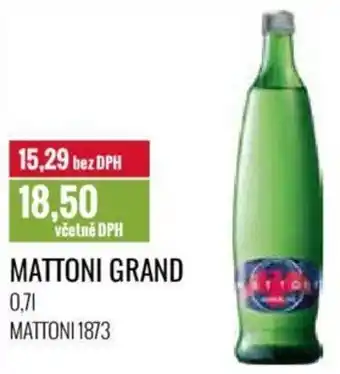 Ratio MATTONI GRAND 0.7L nabídka