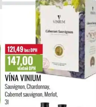 Ratio VÍNA VINIUM 3L nabídka