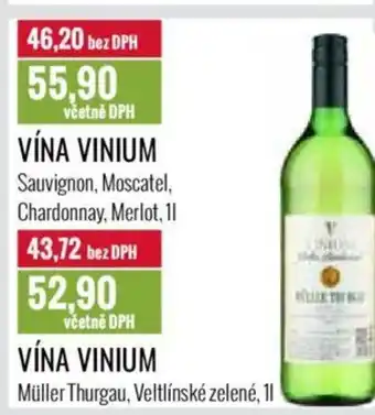 Ratio VÍNA VINIUM 1L nabídka