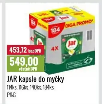 Ratio JAR kapsle do myčky nabídka