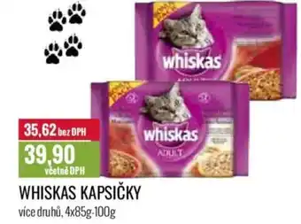 Ratio WHISKAS KAPSIČKY nabídka