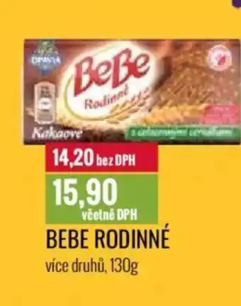 Ratio BEBE RODINNÉ nabídka