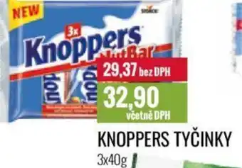 Ratio KNOPPERS TYČINKY nabídka