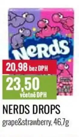 Ratio NERDS DROPS nabídka