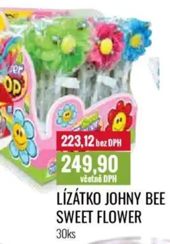 Ratio LÍZÁTKO JOHNY BEE SWEET FLOWER nabídka