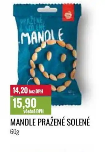 Ratio MANDLE PRAŽENÉ SOLENÉ nabídka