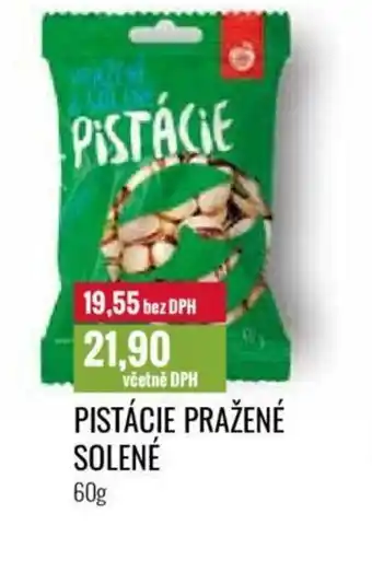 Ratio PISTÁCIE PRAŽENÉ SOLENÉ nabídka