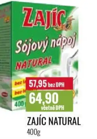 Ratio ZAJÍC NATURAL nabídka