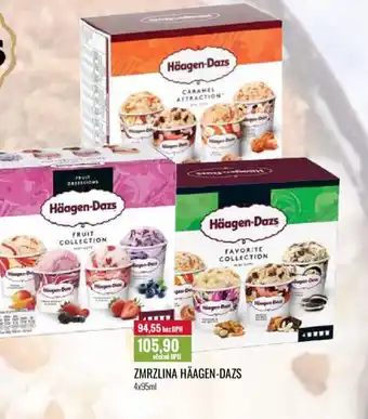 Ratio ZMRZLINA HÄAGEN-DAZS nabídka