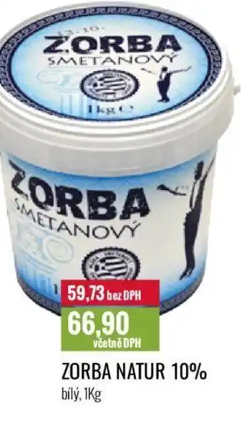 Ratio ZORBA NATUR 10% nabídka