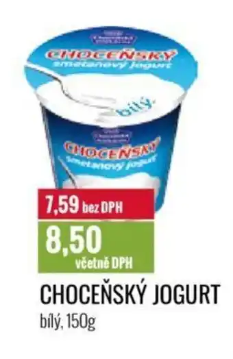 Ratio CHOCEŇSKÝ JOGURT nabídka