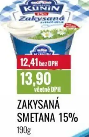 Ratio ZAKYSANÁ SMETANA 15% nabídka
