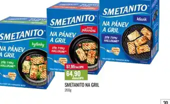 Ratio SMETANITO NA GRIL nabídka