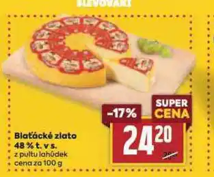 Billa Blaťácké zlato 48% nabídka