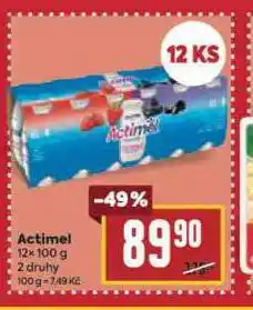 Billa Actimel nabídka