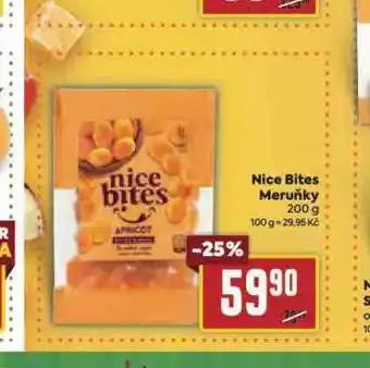 Billa Nice bites meruňky nabídka