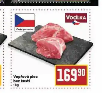 Billa Vepřová plec bez kosti nabídka
