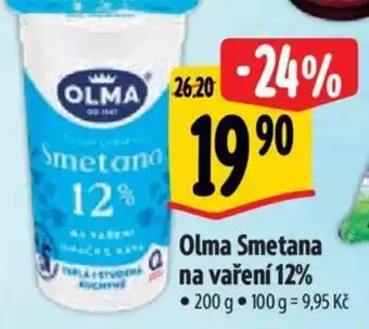 Albert Olma Smetana na vaření 12% nabídka