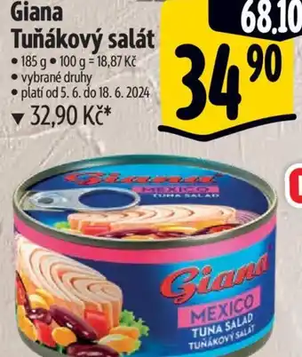 Albert Giana Tuňákový salát nabídka