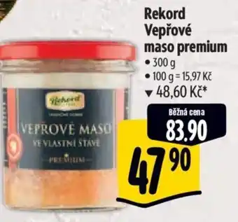 Albert Rekord Vepřové maso premium nabídka