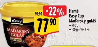 Albert Hamé Easy Cup Maďarský guláš nabídka