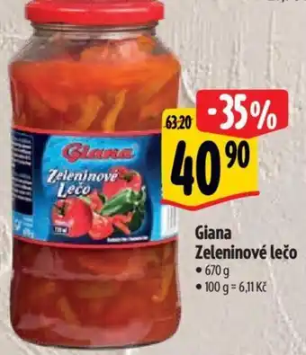 Albert Giana Zeleninové lečo nabídka