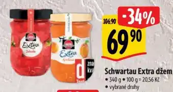 Albert Schwartau Extra džem nabídka