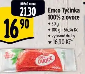 Albert Emco Tyčinka 100% z ovoce nabídka