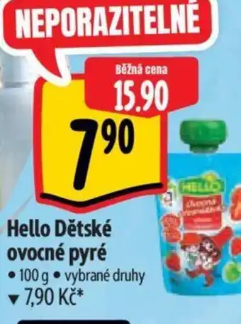 Albert Hello Dětské ovocné pyré nabídka