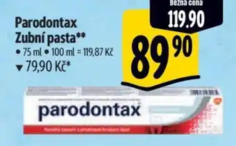 Albert Parodontax Zubní pasta nabídka