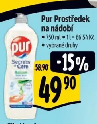 Albert Pur Prostředek na nádobí nabídka