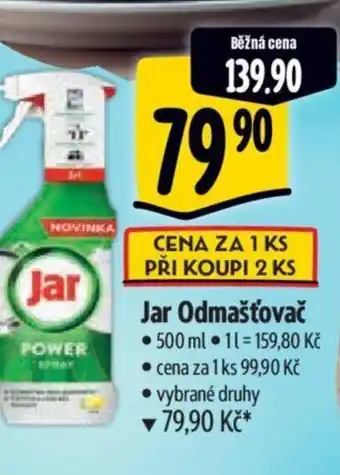 Albert Jar Odmašťovač nabídka