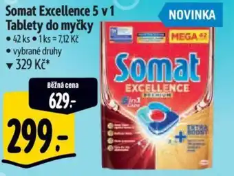 Albert Somat Excellence 5 v1 Tablety do myčky nabídka