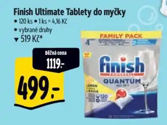 Albert Finish Ultimate Tablety do myčky nabídka
