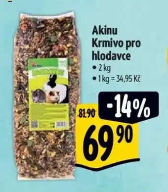 Albert Akinu Krmivo pro hlodavce nabídka