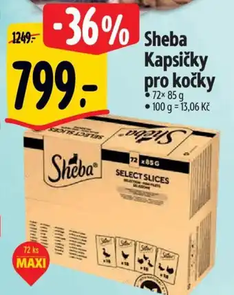 Albert Sheba Kapsičky pro kočky nabídka