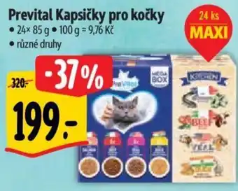Albert Prevital Kapsičky pro kočky nabídka