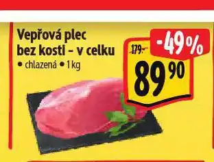 Albert Vepřová plec bez kosti nabídka