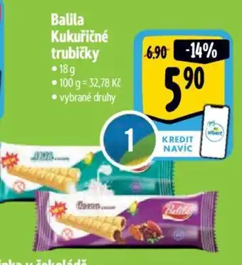 Albert Balila Kukuřičné trubičky nabídka