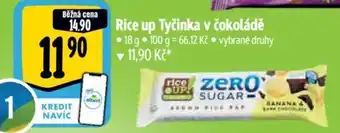 Albert Rice up Tyčinka v čokoládě nabídka